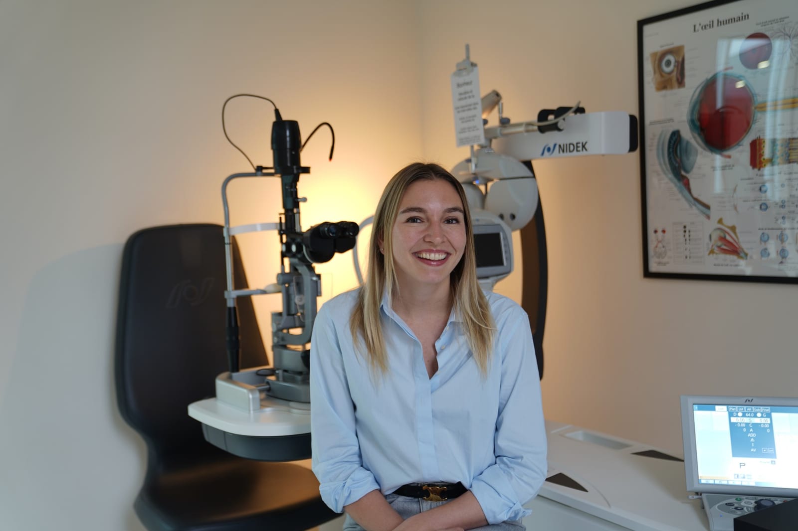 Dr Manon Ortoli, ophtalmologiste chirurgienne au Pôle Ophtalmo Melun